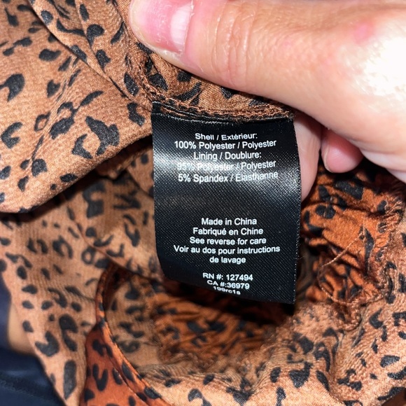 Heartloom Bronze Grant Cheetah Print Jumpsuit - Picture 12 of 12